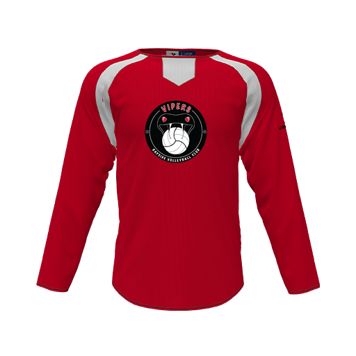 [CUS-DFW-PULL-FLC-CNK-LSL-RED-YS-LOGO1] Pullover (Youth S, Red, Logo 1)