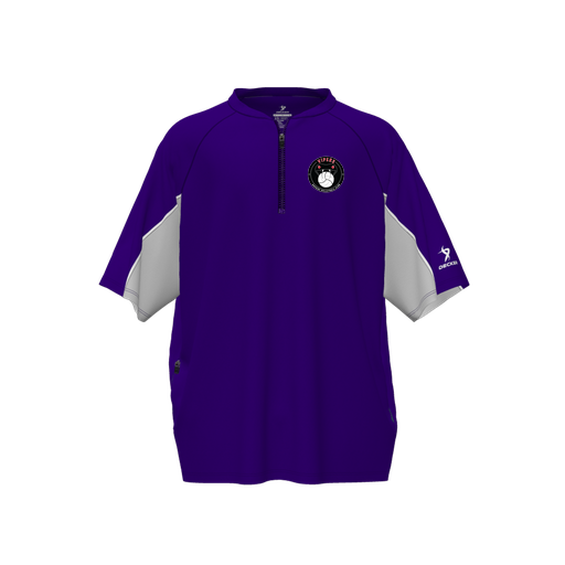 [CUS-DFW-WIND-PER-SSL-PUR-YS-LOGO1] Wind Jacket (Youth S, Purple, Logo 1)