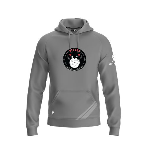 [FOLHSMGY-YXS-LOGO1] Decker Summit Hoodie (Youth XS, Gray, Logo 1)