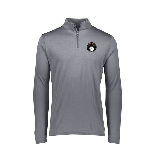 [FTLQFLGY-FAXS-LOGO1] Decker Women's Flex-Lite 1/4 Zip Shirt (Female Adult XS, Gray, Logo 1)