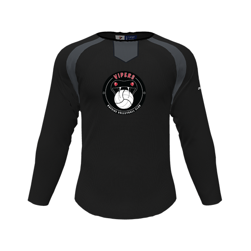 [CUS-DFW-PULL-FLC-CNK-LSL-BLK-YS-LOGO1] Pullover (Youth S, Black, Logo 1)