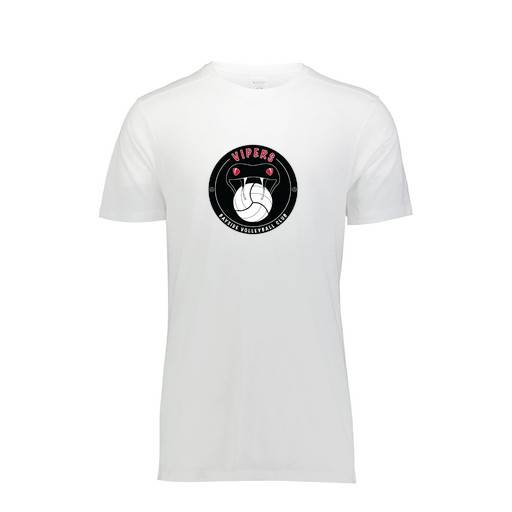 [FTSCUBWH-AS-LOGO1] Decker Men's Tri-Blend T-Shirt - Short Sleeve (Adult S, White, Logo 1)